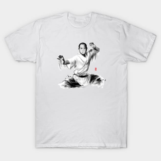 Tiger Style Kung Fu T-Shirt by ILYOart